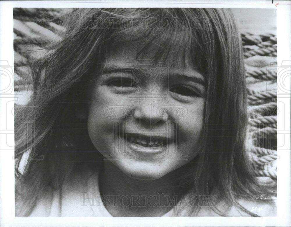 1983 Press Photo Bridgette Andersen Actress Savannah Smiles Comedy Film Movie - Historic Images