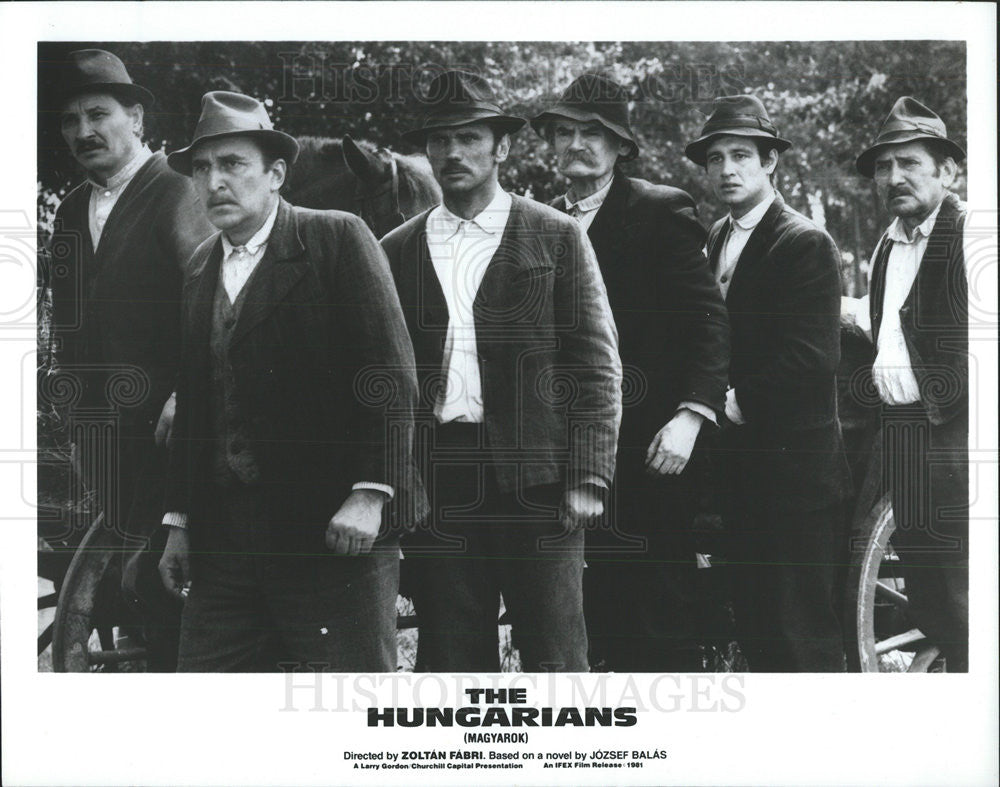 Press Photo Promotional Poster For The Hungarians - Historic Images