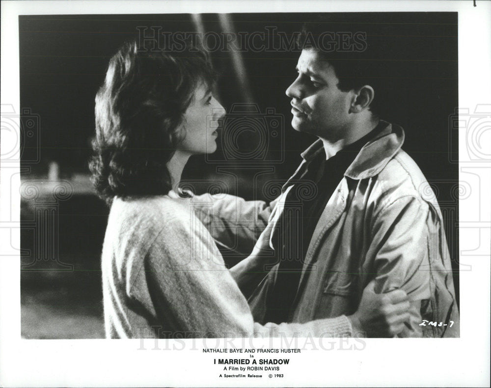 1983 Press Photo Nathalie Baye and Francis Huster in &quot;I Married A Shadow&quot; - Historic Images