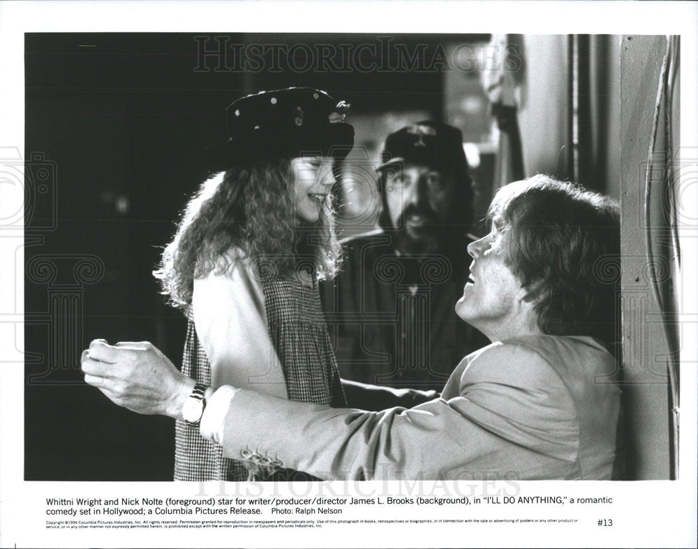 1994 Press Photo Whittni Wright, Nick Nolte,  I&#39;ll Do Anything&quot; - Historic Images