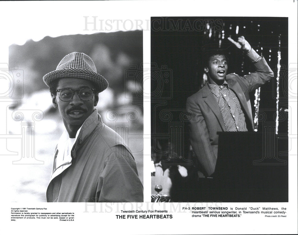 1991 Press Photo Robert Townsend Portrays Donald Matthews In The Five Heartbeats - Historic Images