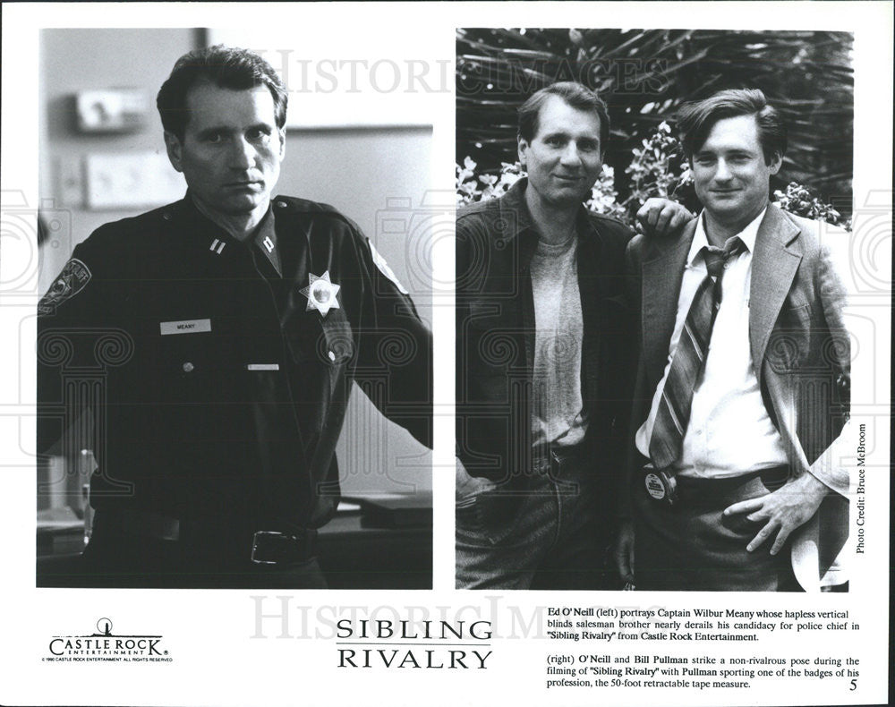 Ed O'Neill Actor Bill Pullman Comedy Film Sibling Rivalry Movie 1990 ...