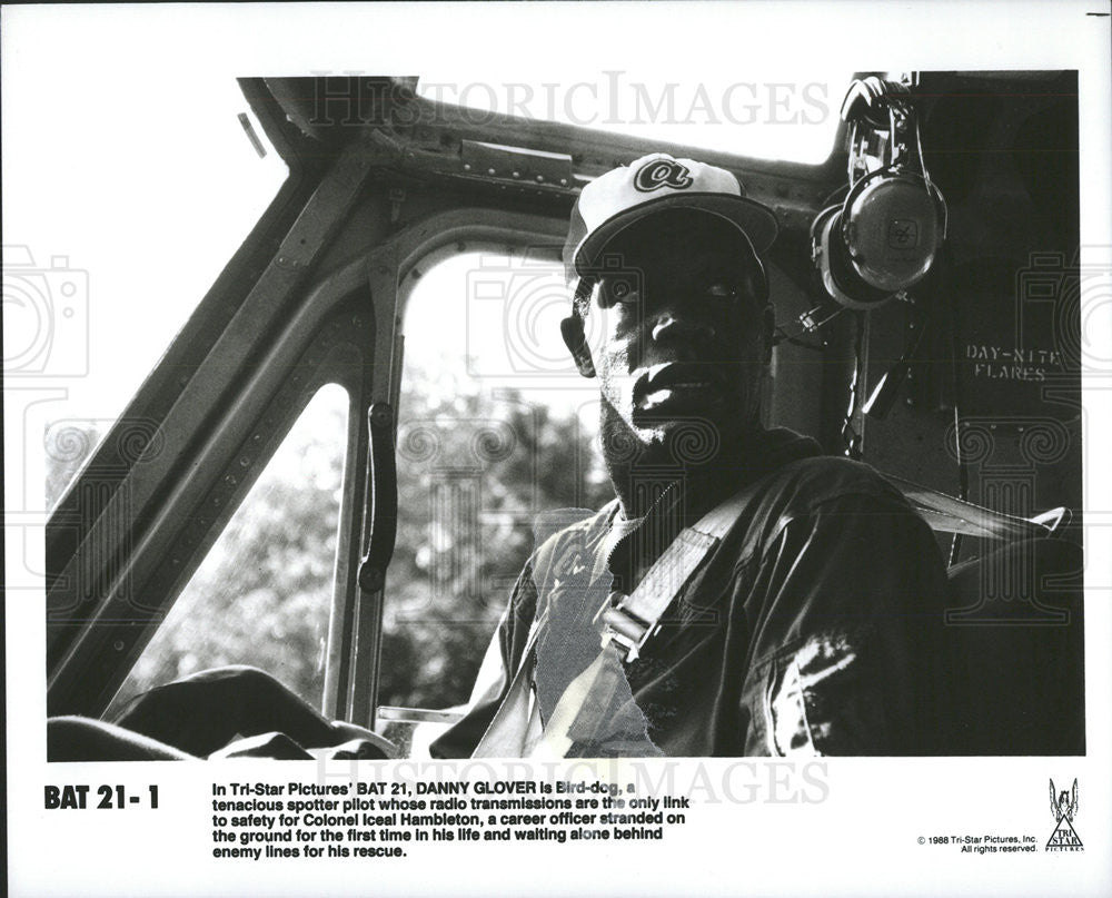 1988 Press Photo Film Bat 21 Danny Glover - Historic Images