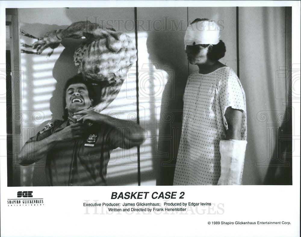 1989 Press Photo Film Basket Case 2 Produced by Edgar Levins - Historic Images