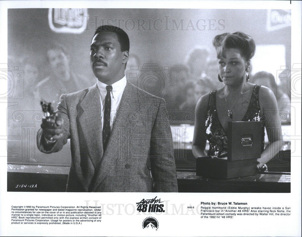 1990 Press Photo Eddie Murphy Another 48 Hours - Historic Images