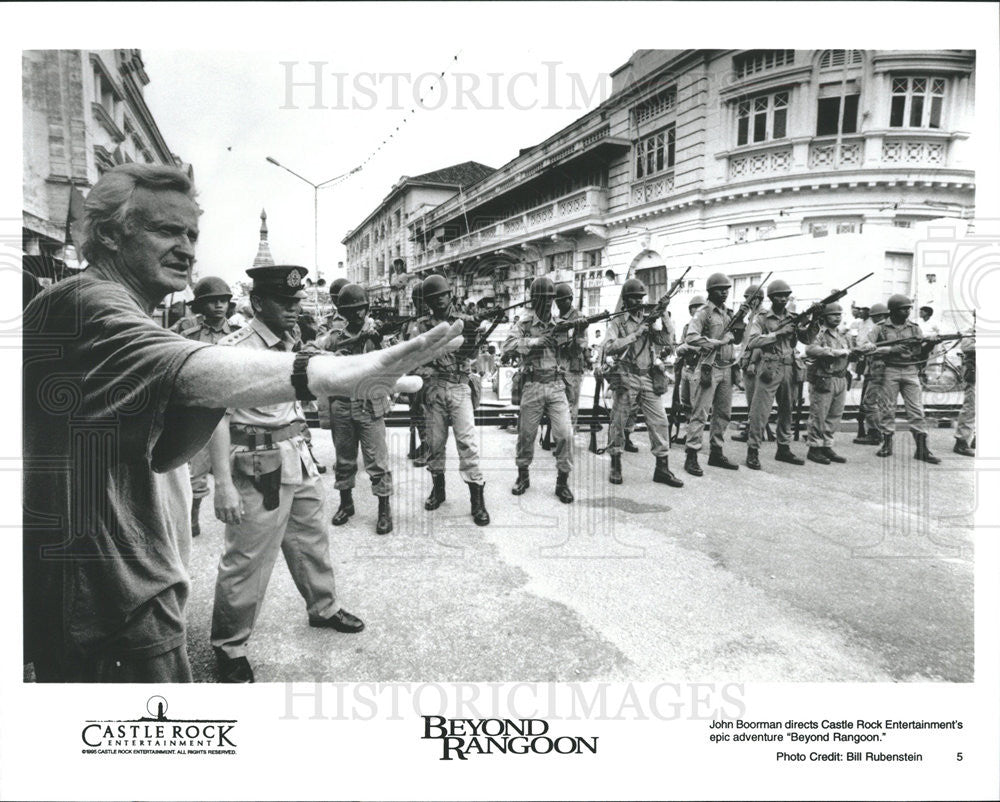 1995 Press Photo Beyond Rangoon John Booman - Historic Images