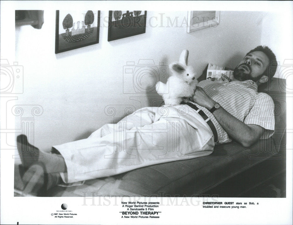 1987 Press Photo Christopher Guest Beyond Therapy - Historic Images