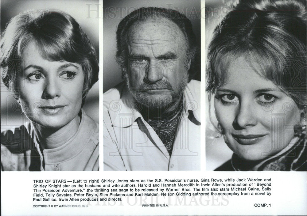 Shirley Jones Jack Warden Shirley Knight Beyond Poseidon 1979 vintage ...