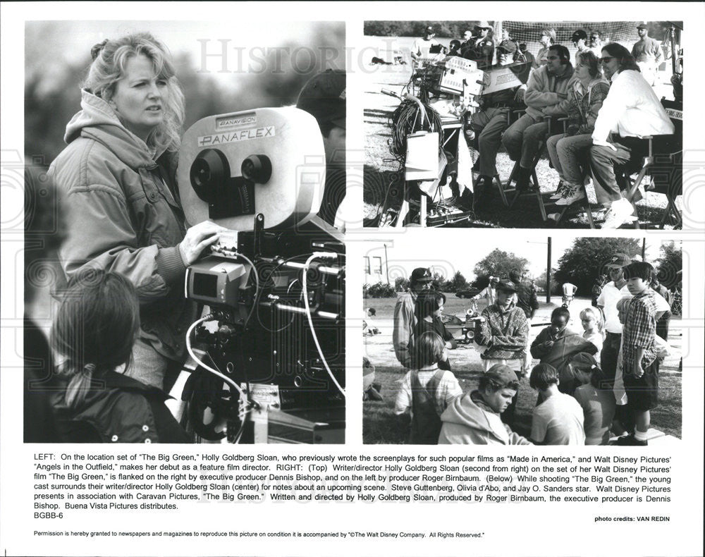 1995 Press Photo Film The Big Green Holly Goldberg Sloan  Director Writer - Historic Images