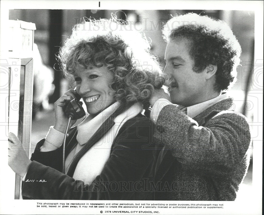 1978 Press Photo Film The Big Fix Richard Dreyfuss Susan Anspach - Historic Images