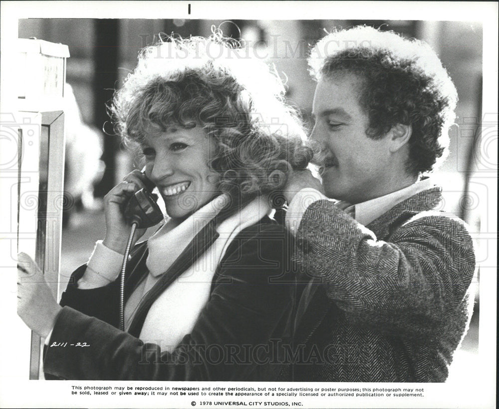 1978 Press Photo Film The Big Fix Richard Dreyfuss - Historic Images