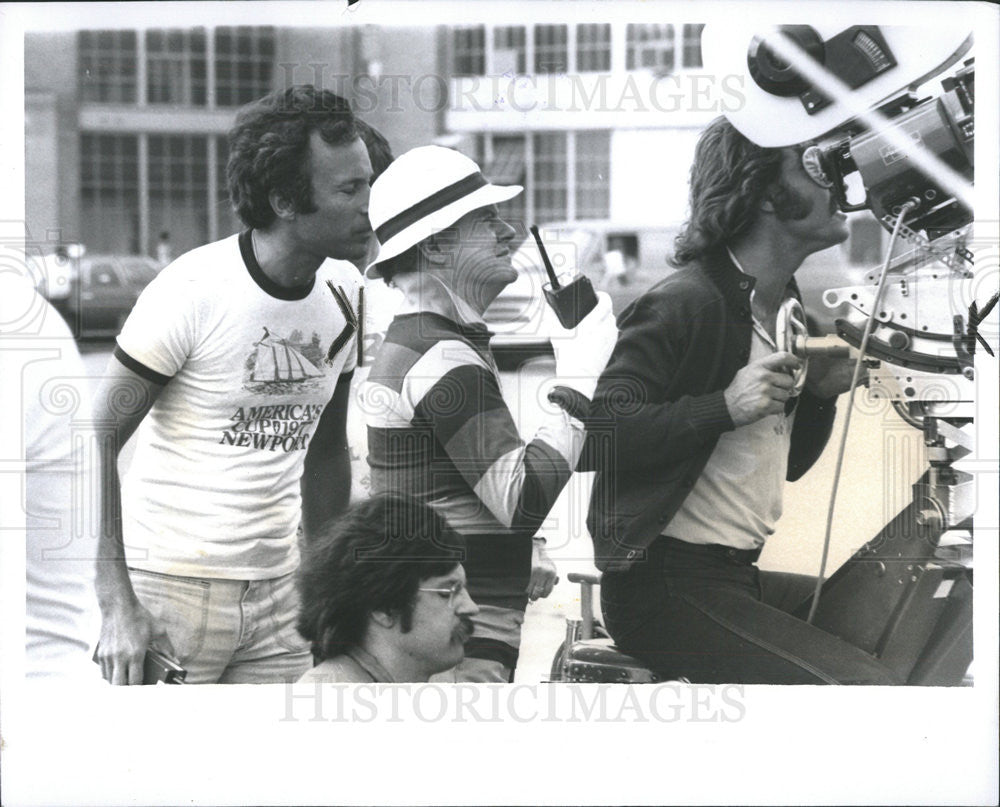1977 Press Photo Betsy Al Newman Mario Tosi Daniel Petri Del Armstrong - Historic Images