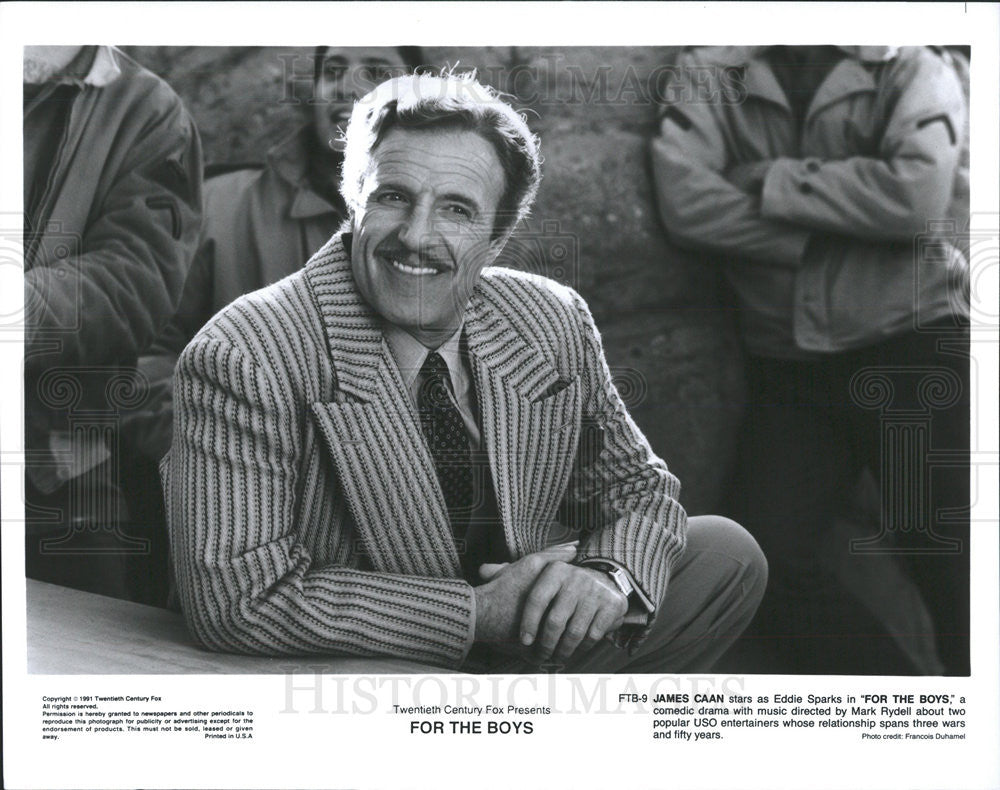 1991 Press Photo For the Boys James Caan - Historic Images