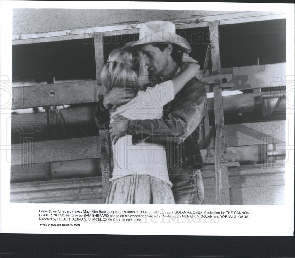 Fool for Love Sam Shepard Kim Basinger 1985 vintage promo photo print ...