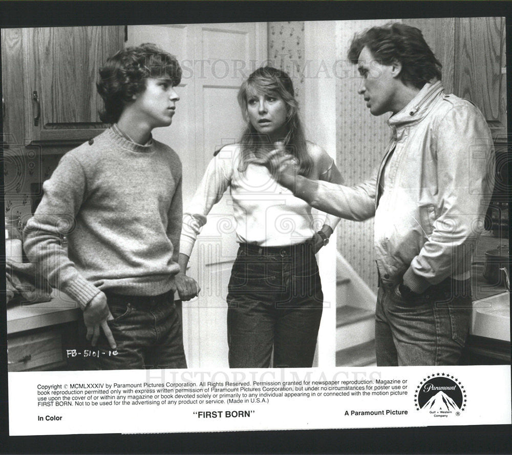 Firstborn Christopher Collet Peter Weller Teri Garr 1990 vintage promo ...