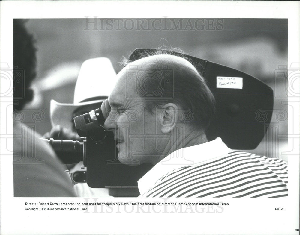 1983 Press Photo Angelo My Love Robert Duvall - Historic Images