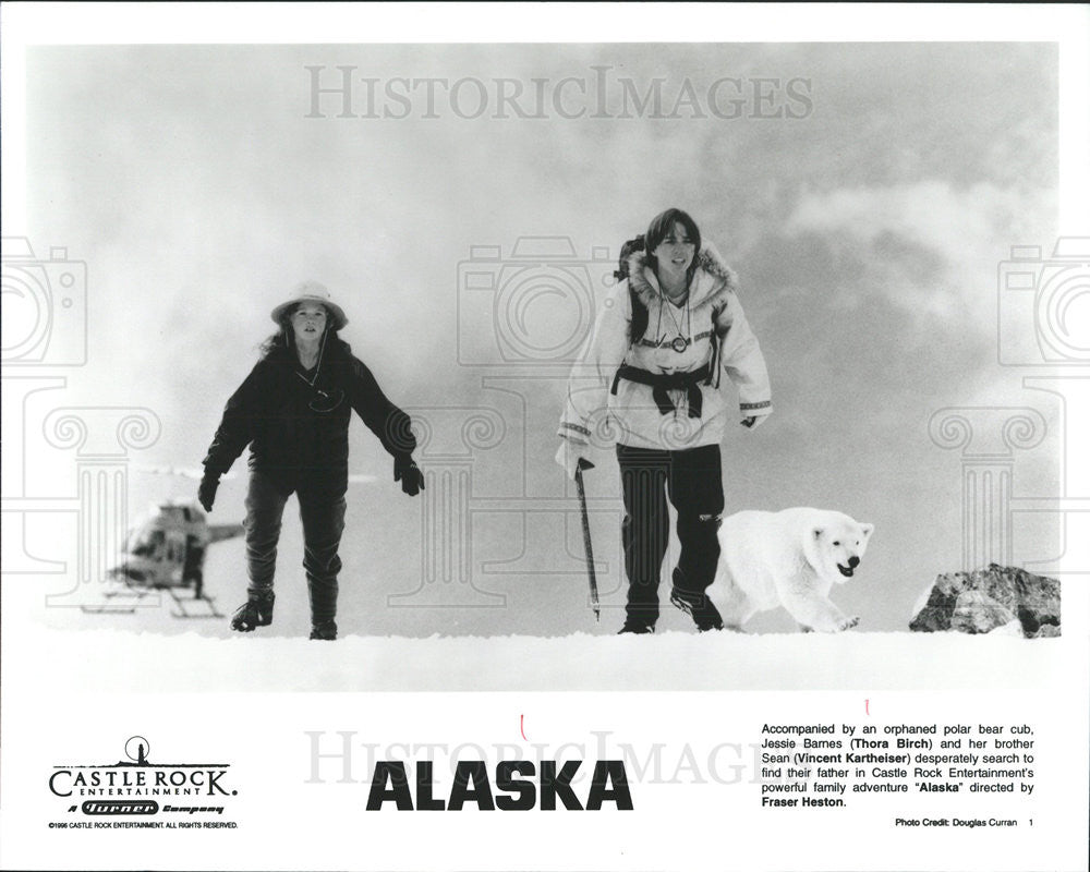 1996 Press Photo Thora Birch Vincent Kartheiser Alaska - Historic Images