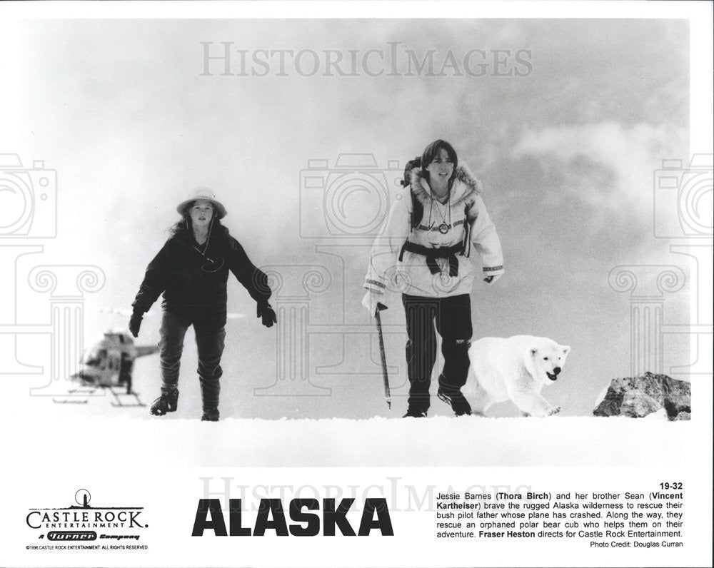 1996 Press Photo Thora Birch Vincent Kartheiser Alaska - Historic Images