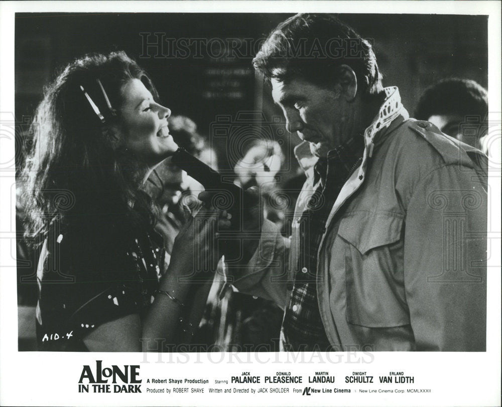 1982 Press Photo Jack Palance Stars In Alone In The Dark - Historic Images