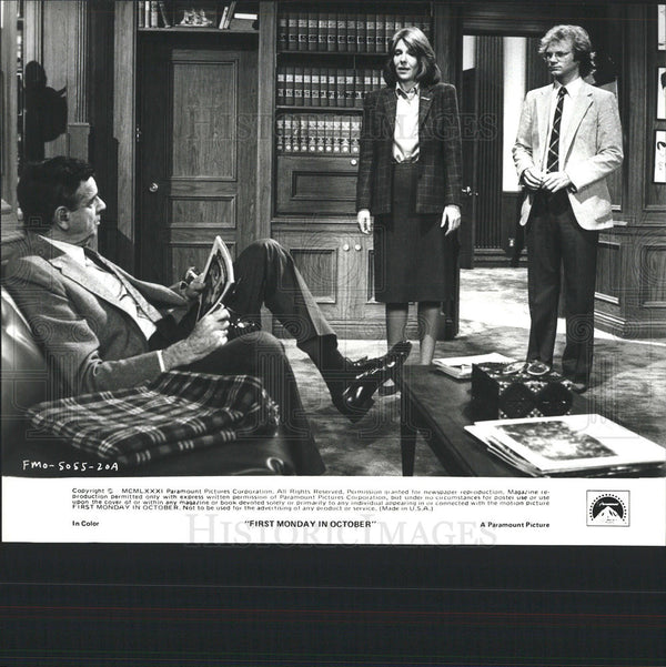 Jill clayburgh walter mattau first monday in october 1981 vintage
