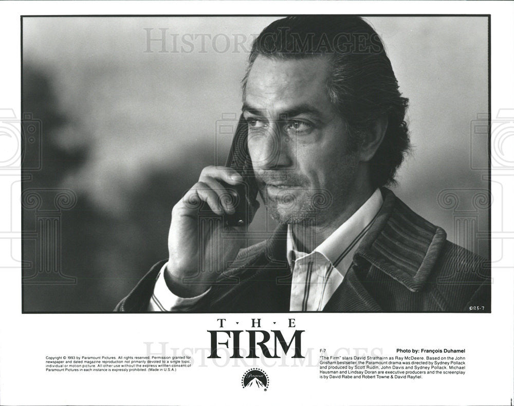 1993 Press Photo David Strathairn Stars In The Firm - Historic Images