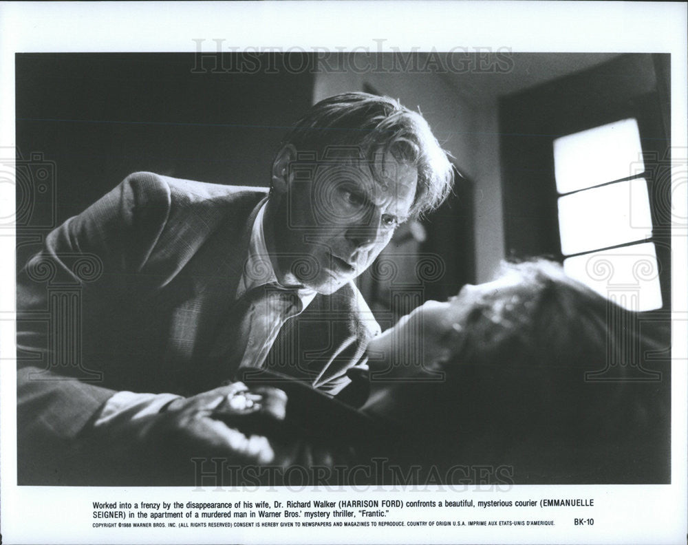 FRANTIC (1988), HARRISON FORD, Emmanuelle Seigner FRAT 020 Photo Stock - Alamy FRANTIC (1988), HARRISON FORD, Emmanuelle Seigner FRAT 020 Photo Stock - Alamy