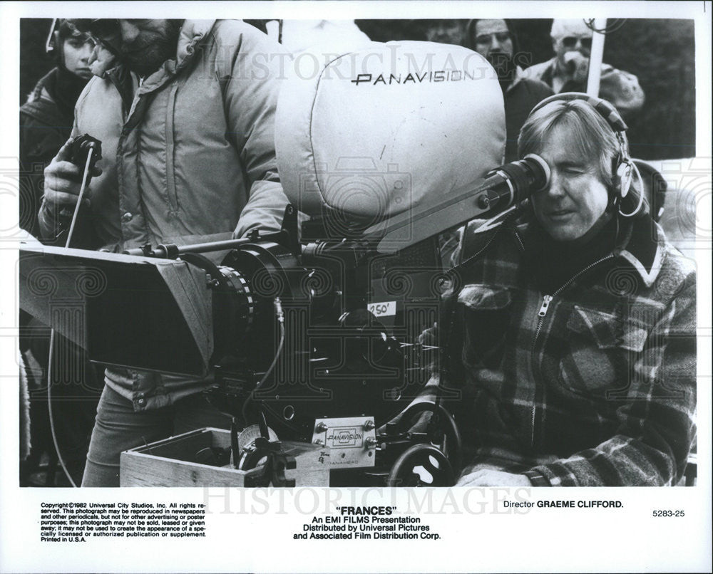 1982 Press Photo &quot;Frances&quot; Director Graeme Clifford - Historic Images