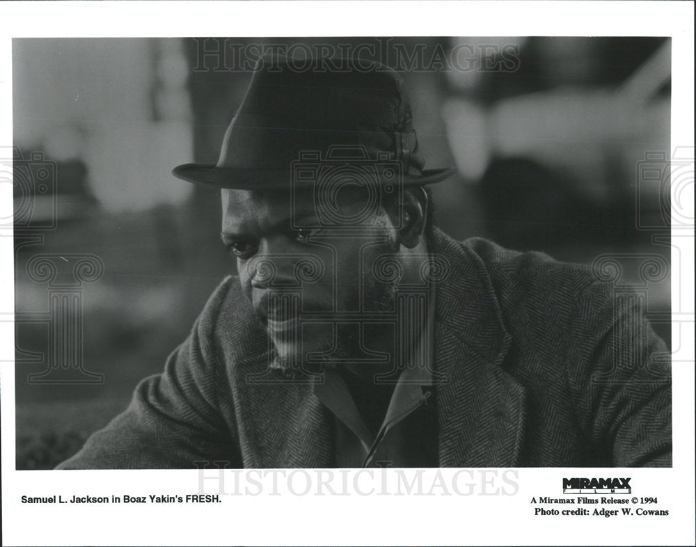 1994 Press Photo Samuel L. Jackson Actor Fresh Crime Movie Film - Historic Images