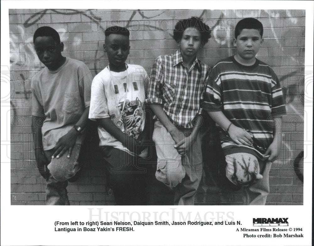 1994 Press Photo Sean Nelson, Daiquan Smith, Jason Rodriquez &quot;Fresh&quot; - Historic Images