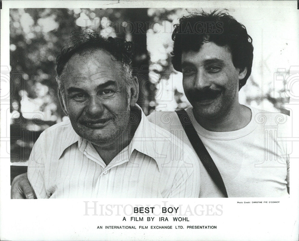 1980 Press Photo Best Boy Documentary Director Ira Wohl With Subject Philly - Historic Images