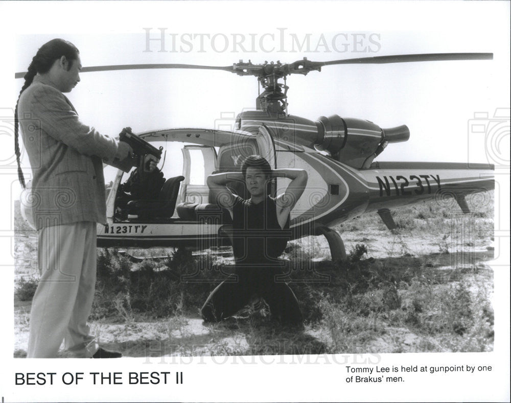 1993 Press Photo Tommy Lee in &quot;Best of The Best II&quot; - Historic Images