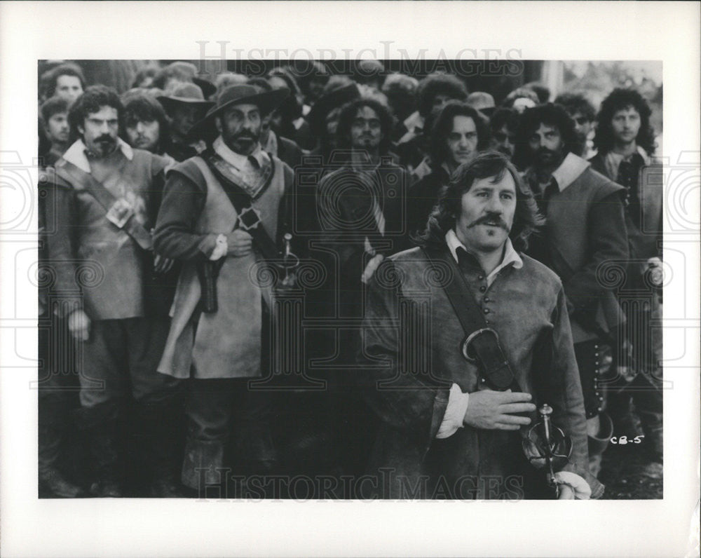 1990 Press Photo Gerard Depardieu Actor Starring Role Cyrano De Bergerac - Historic Images