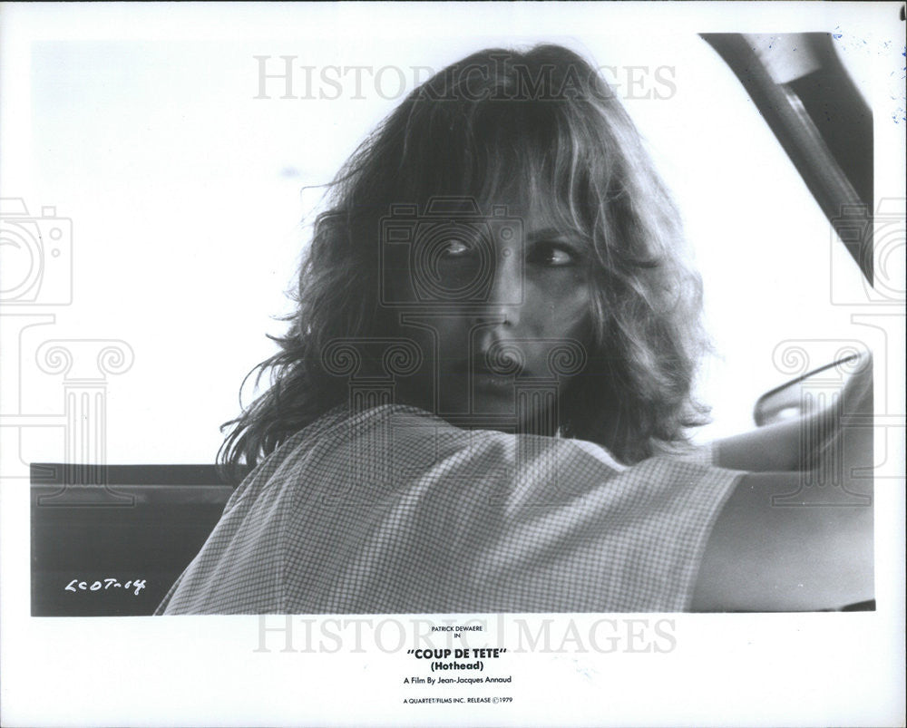 1979 Press Photo Corrine Marchand Actress Coup De Tete Foreign Film - Historic Images