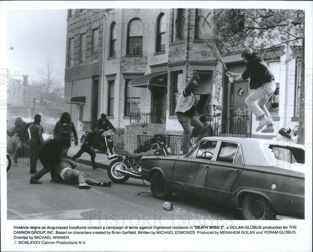 1985 Press Photo &quot;Death Wish 3&quot; - Historic Images