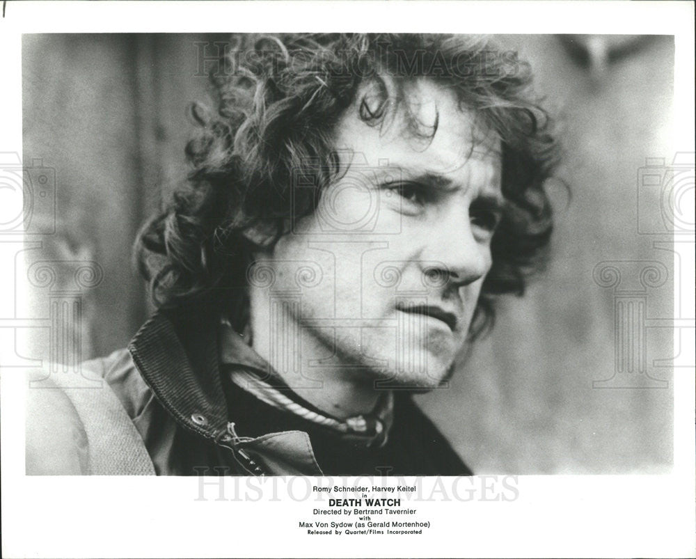 1980 Press Photo Death Watch Film Actor Harvey Keitel Closeup Scene - Historic Images