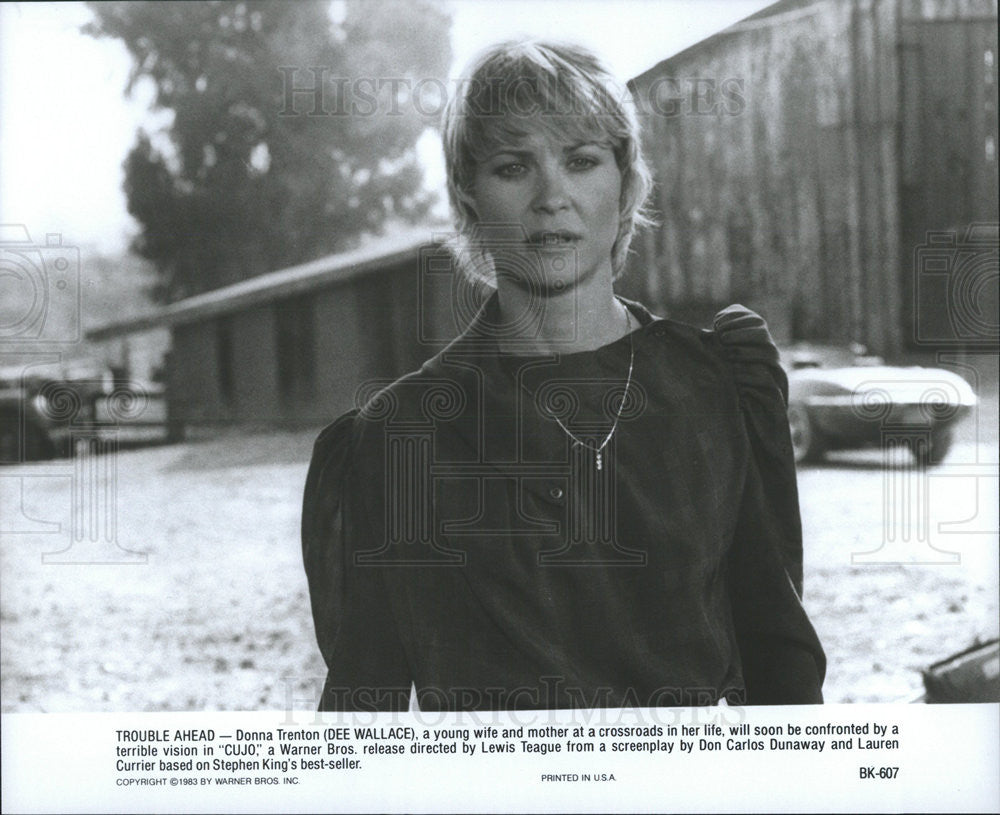 1983 Press Photo Dee Wallace in &quot;CUJO&quot; - Historic Images