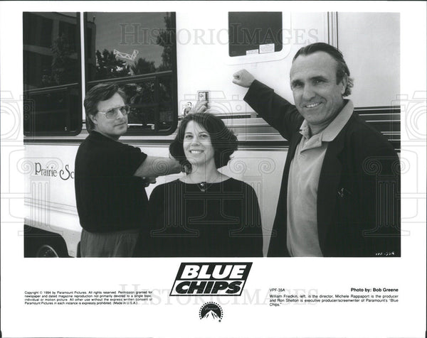 William Friedkin Michele Rappaport Ron Shelton Blue Chips Set 1994 ...