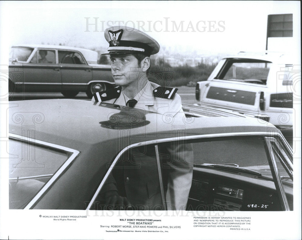 1970 Press Photo Robert Morse Actor Walt Disney Comedy Film Boatniks Movie - Historic Images