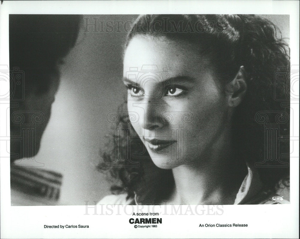 1983 Press Photo Laura del Sol stars &quot;Carmen&quot; - Historic Images