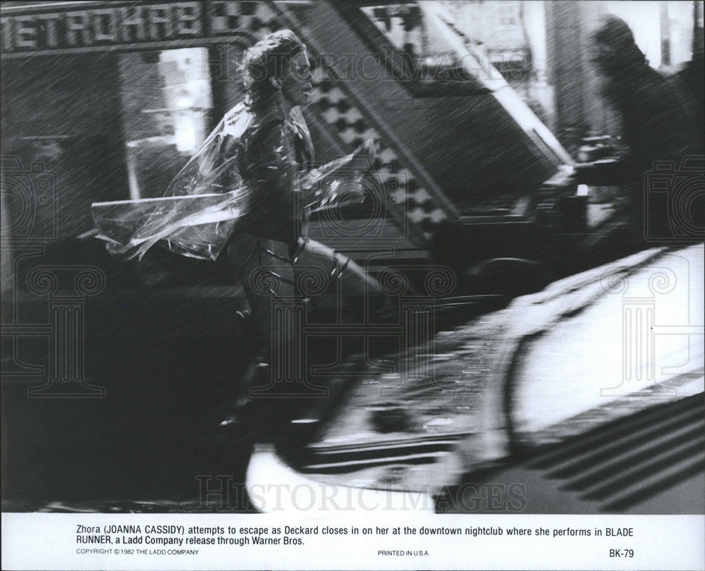 1982 Press Photo Joanna Cassidy in &quot;Blade Runner&quot; - Historic Images