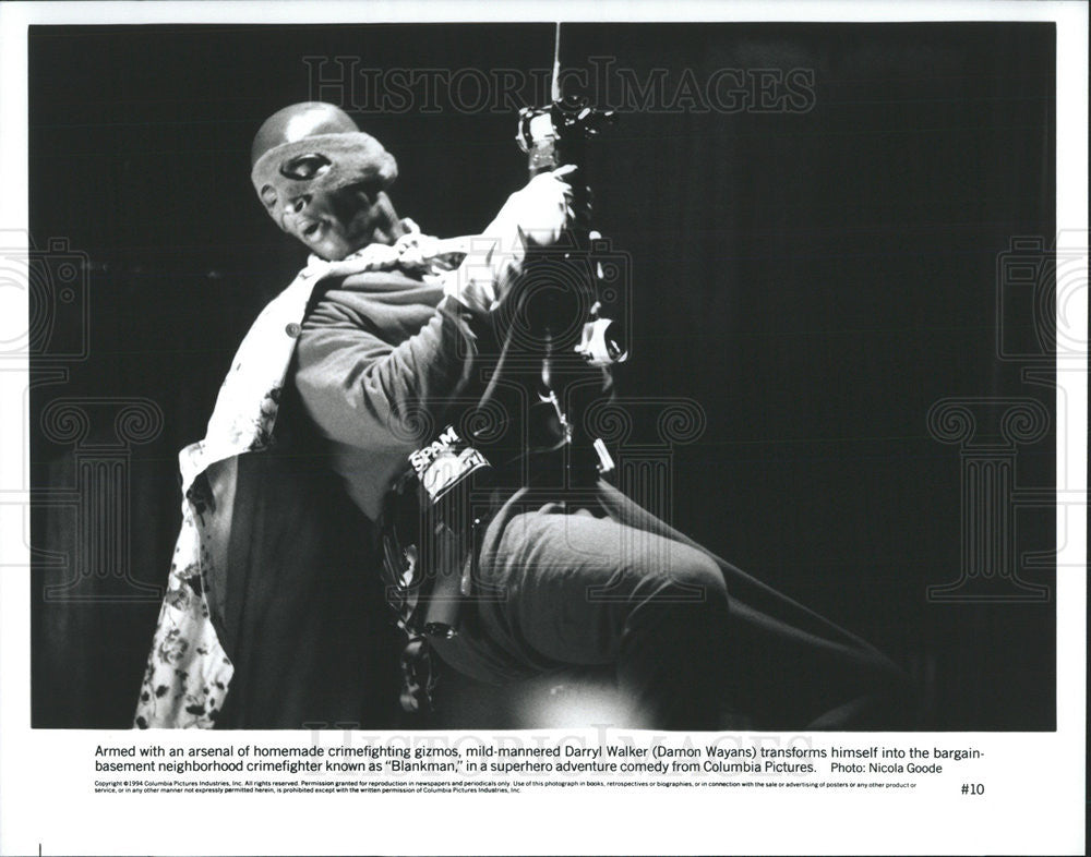 1994 Press Photo Damon Wayans in &quot;Blankman&quot; - Historic Images