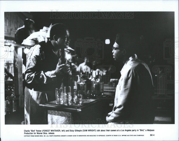 Forest Whitaker Actor Sam Wright Charlie Bird Parker Movie 1988 vintage ...