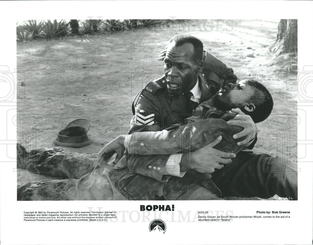 1993 Press Photo Danny Glover Stars In &quot;Bopha&quot; - Historic Images