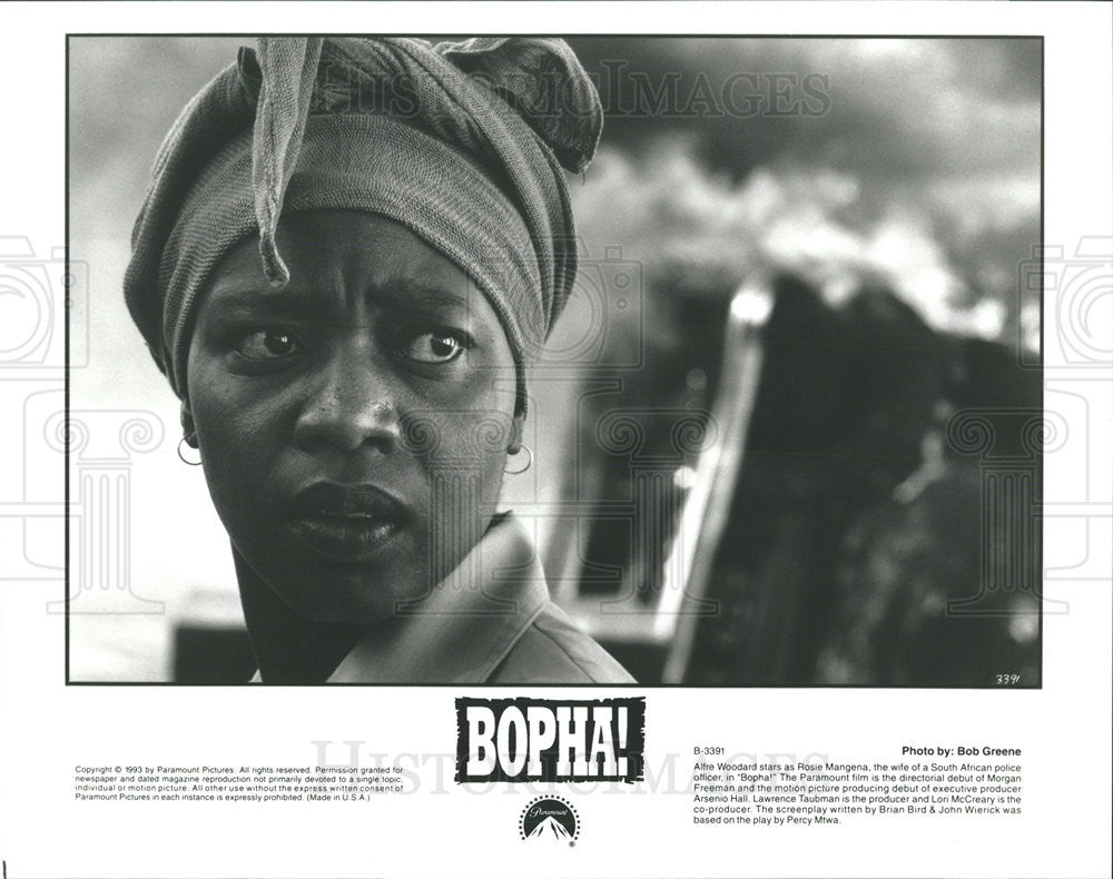 1993 Press Photo Bopha! Alfre Woodard - Historic Images