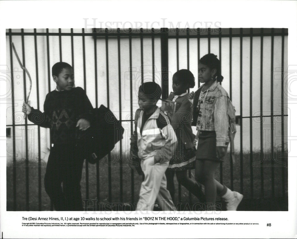 1991 Press Photo Boyz N The Hood Desi Arnes Hines II - Historic Images