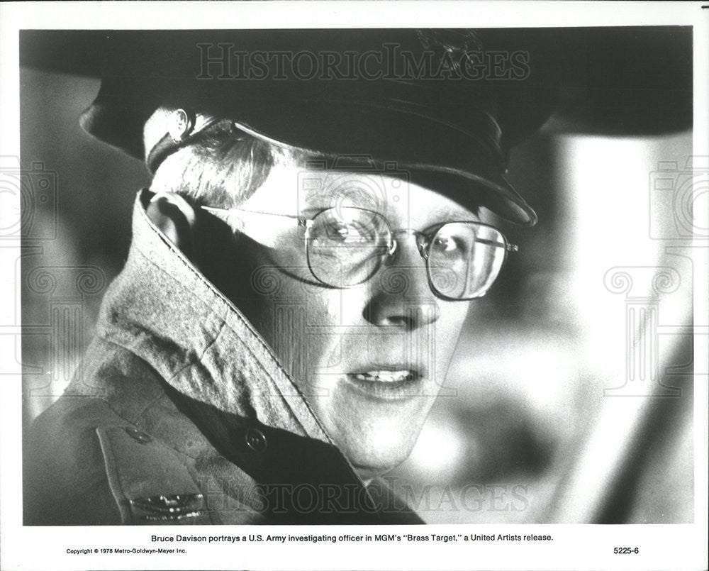 1978 Press Photo Bruce Davison Stars In &quot;Brass Target&quot; - Historic Images