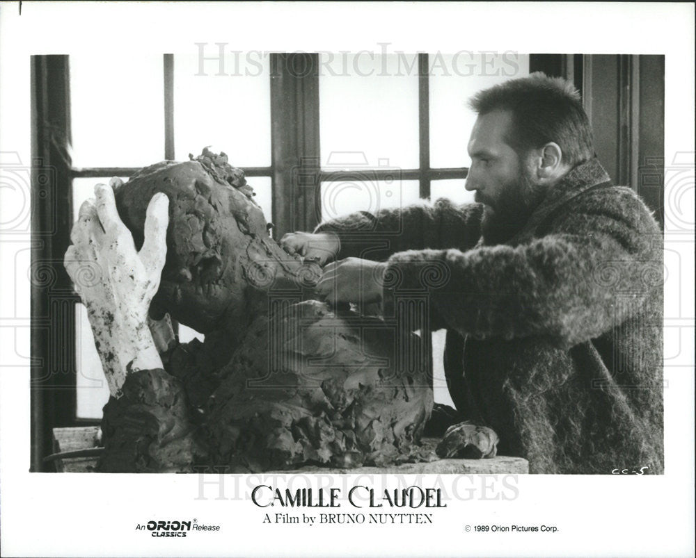 1989 Press Photo Gerard Depardieu in &quot;Camille Claudel&quot; - Historic Images