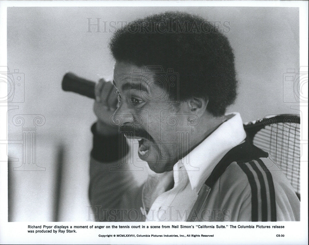 1978 Press Photo Richard Pryor in &quot;California Suite&quot; - Historic Images