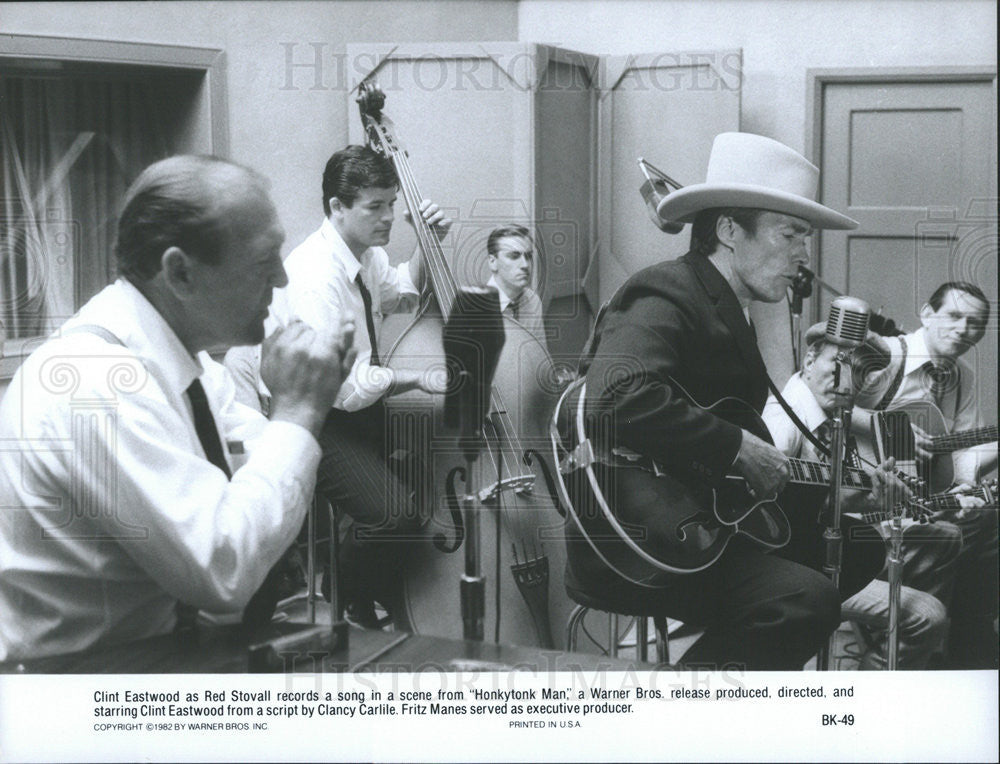 1982 Press Photo Clint Eastwood in &quot;Honkytonk Man&quot; - Historic Images