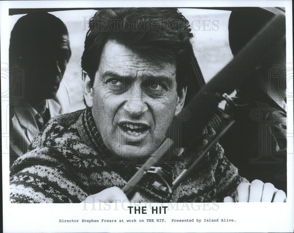 1984 Press Photo &quot;The Hit&quot; Director Stephen Frears - Historic Images